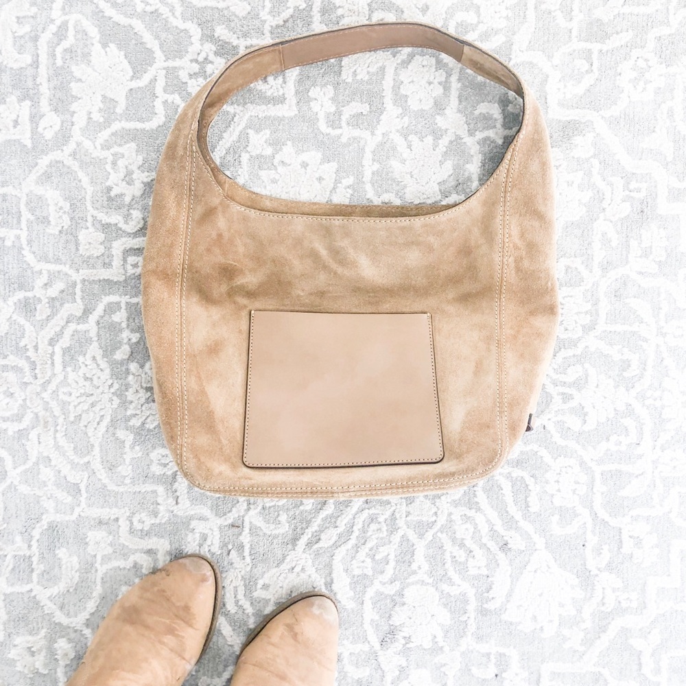 Michael Kors suede Lena bag